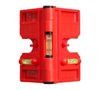 Magnetic Spirit Level - Regolabile Post Level | Spirit Levels Sets | Oldable Magnetîc Pôst Leveling Tool | Magnetic Post, Angolo Levelling Spirît Levels | Multifunctional Folding Posts Leveler
