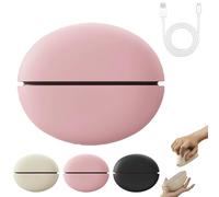 Magnetic Split Mini Hand Warmer, Portable Heater Pocket Size, Hand Warmers Rechargeable, 3 Heat Settings Fast Heating, For Outdoor For Women Men (Pink)