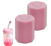 Magnetic Straw Cover, 2 Piece Magnetic Straws Caps to Bottle Lids, 0.75x0.75x0.91 Inches Replacement Cup Accessories for Outdoor Activities, Beach, Picnic, Travel, Climbing, Hiking, Mountaineering