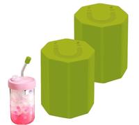 Magnetic Straw Cover, Straw Caps, Bottle Accessories, Cup Lid, Drink Seal, 2 Piece Replacement Solution for Outdoor Activities Beach Picnic Mountaineering Climbing Travel Hydration, 0.75x0.75x0.91 In