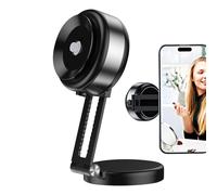 Magnetic Suction Phone - Adjustable Dashboard Mount, Strong Magnetic Grip, Universal Mobile Holder, Compact Rotation Stand | for Vehicle Desk Home Office Navigation Stability Safety Convenience