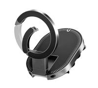 Magnetic Suction Phone Stand - 360 Degree Adjustable Rotation Holder, Compact Portable Grip Support for Secure Device Placement | Auto Taxi Navigation Driving Travel Fitness Exercise Outdoor W