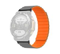Magnetic Sweat-proof Watch Band for Huami Amazfit T-Rex 2 Adjustable Wrist Strap Dual-Color Design