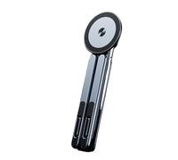 Magnetic Tablet Tripod Stand - Aluminum Alloy Rotatable Device Holder, Adjustable Folding Phone Tablet Mount System, Strong Magnetic Grip Stable Desktop Support Stand | Travel Use, Office Work Setup,