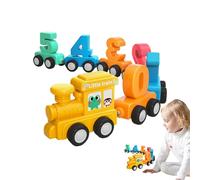 Magnetic Train, Building Magnetic Number Toy, Fine Motor Skills Booster, Parent-Child Interaction Fun, Educational Plaything for Boys and Girls Aged 1-6 Years, 6,69 x 3,74 x 4,72 pollici