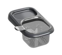 Magnetic Triangle Sink Drain Basket | No-Drill Corner Food Catcher Rack