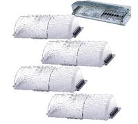 Magnetic Vent Redirector, Adjustable Airflow Guard, 8.9x6.4cm Multifunctional Cooling Panel with Sturdy Design, Climate Tool for Indoor Bedroom Office Apartment Dormitory, Home Accessories for Room