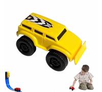 Magnetic Wall Climbing Toy Car, nertial Levitation, That Drive On Walls and Ceiling, Anti-gravitys Wall Climbings Car,Can Drive Vertically (Yellow)