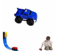 Magnetic Wall Climbing Toy Car, nertial Levitation, That Drive On Walls and Ceiling, Anti-gravitys Wall Climbings Car,Can Drive Vertically (Blue)