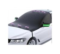 Magnetic Windscreen Half Car Cover for All Weather Universal Foldable Oxford Cloth Windproof Car Coat Rain Sun Dust Snow And Frost Car Protector