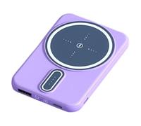 Magnetic Wireless Charger, Battery Pack Magnetic Wireless, 10000mah Fast Charging Power Bank, Slim Portable Design, Ideal for On-The- Chargings, Travel, Compatible with Multiple Devices