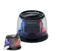 Magnetic Wireless Speaker - Portatile Speaker | Wireless Speaker | Multicolore LED Wireless Loudspeaker Battery Bank, LED Speaker, Small Wireless Loudspeaker With RGB Light For Home, Picnics, Travel