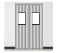 Magnetica In Cotone Per Porte, Mantiene Caldo Quando Fa Freddo, Ispessita Per Tenere Fuori Vento E Calore, Per Casa, Garage, Patio, Industria, Centro Commerciale(Grey,180x210cm)