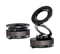 Magnetica Per Aspirapolvere Auto, Supporto Per Aspirazione Pieghevole A 360 ° 360 °, Per Smartphone Forte Con Dashboard, Sfiato, Compatibilità Del Parabrezza, 3.7x7.4x7,4 Cm Per Viaggi,