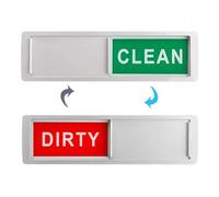 magnetica per lavastoviglie - Indicatore di sporco pulito con forte adesivo sul retro, in grassetto per una facile lettura | Etichetta universale per elettrodomestici da cucina per lavasto