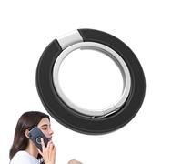 magnetica pieghevole a doppio anello - Anello magnetico per telefono, supporto pieghevole, gadget durevole in lega di zinco, resistente alle impronte digitali | per telefoni cellulari tablet Au