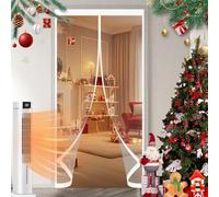 Magnetica Tenda Isolante Termico 108 x 110 cm Trasparente, Impermeabile, Insonorizzazione, Protezione Dal Freddo Porta Magnetica Tende per Soggiorno, Balcone, A