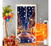 Magnetica Tenda Isolante Termico 167 x 245 cm Insonorizzazione, Protezione Dal Freddo, Antivento, Impermeabile Tenda Isolamento Termico per Soggiorno, Balcone, A