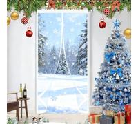 Magnetica Tenda Isolante Termico per Porte 140 x 180 cm Chiusura Automatica, Impermeabile Contro Freddo Antipolvere Copertura Termica per Porta per Cantina, Balcone, A