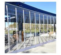 Magnetica Trasparente Per Porta - Guarnizione Magnetica Autochiudente Durevole Per Porta In PVC Resistente Per Garage, Centri Commerciali, Celle Frigorifere(45x290cm)