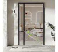 Magnetiche Zanzariere per Cantine 75x230cm Nero Anti Zanzare Magnetico Autoadesivo Rete Tenda Zanzariera senza Fori Porta Ingresso