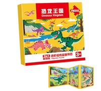Magnetici per Bambini - Libro Puzzle Giocattoli Bambino Attività Educative | Giochi Imantati Ragazzi Ragazze 2-6 Anni - per 2-6 Anni