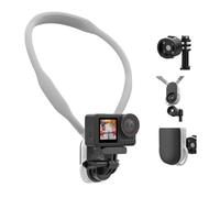 Magnetico a sgancio rapido Sports Camera Phone Neck Mount First Person View Shooting Cycling VLOG