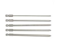 Magnetico Attacco Esagonale PH1 PH2 Cacciavite a Croce Bit 150mm Lungo Set Di 5