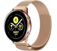 Magnetico Cinturino per Garmin Vivomove 4S,Vivoactive 3S,Venu 4 41mm/3S/2S, 18mm Bracciali Regolabile Metallo Cinturini di Ricambio per Huawei Watch 5 42mm/GT 6/5/4 41mm