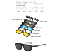 Magnetico Clip Occhiali da Sole Ottico Miopia Tonalità Telaio W/ Lenti Moda