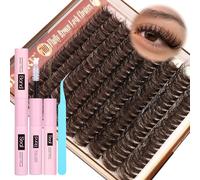 Magnetico con applicatore, aspetto naturale, riutilizzabile, confortevole, magnetico, senza colla, senza bisogno di eyeliner, magnetico naturale, confezione da 1 paio