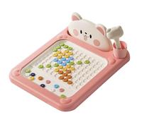 Magnetico magnetico per bambini - pedagogia di viaggio, punti magnetici creativi giocattolo, divertente attività di apprendimento | Punti da tavolo stile magnetico per ragazze viaggi casa 2 5 anni