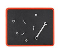 Magnetico Mat-Vale di riparazione in PVC non slip per strumenti, seminario per impieghi pesanti con magnetismo forte, organizzatore di socket per banco di lavoro, archiviazione a vite e uso automobili