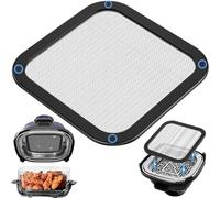 Magnetico Paraspruzzi per Ninja CRISPI Friggitrice ad Aria, FN101GY | Paraspruzzi in Acciaio inox, Griglia Antischizzi a Maglia Fine, Filtro in Acciaio Inossidabile con Bordo in Silicone