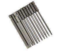 Magnetico per Punte Torx Set 11pz Extra Lungo per Trapano Elettrico e Aria