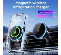 Magnetico Porta Cellulare per Sfiato Auto 15W 2 IN 1 Auto per 15 14 13 12 Series