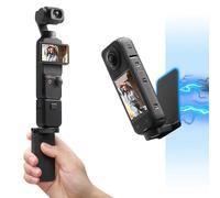 Magnetico Staffa Montaggio compatibile per Insta360 X5/X4/X3/X2/X/GO3/3s, Supporto Magnetico Montaggio Adattatore Compatibile per DJI Osmo Pocket 2/3 Accessori ,compatibile con OSMO Nano 360