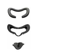 Magnetico Wide Face Shield Set Adatto per Valve Index PU mascherina di cuoio del basamento di ricambio Luce-blocco Naso Pad VR Accessori (Three-piece set)