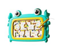 Magnetische Farblabyrinthbrett - magnetische Labyrinthspielzeug | Interaktive Krabben-Zeichenbrett - MultifunktionalesFarblabyrinthbre sensorisches Spielzeug, Farbsortierspiel für die frühe Bildung