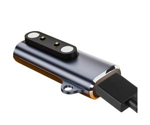 Magnetischer Ladeadapter Typ C | Smartwatch Ladeadapter und Kopfhörer Adapter | Tragbarer Ladekonverter für Smartwatch, Knochenleitungs-Kopfhörer und andere Smart Devices
