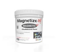 Magnetize-It! Pittura magnetica da parete/lavagna (a base d'acqua) - grigio - | 0,5 l | 500 ml | Deco Color Extra Adesivo, ad alta efficienza e sostenibile, per interni multiuso