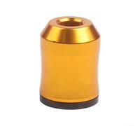 Magnetizzatore per cacciavite ad anello, in lega di alluminio, strumento magnetico per smagnetizzatore, per punte esagonali da 635 mm, forte magnetizzatore per cacciaviti elettrici, rosso (giallo)