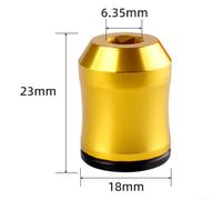 Magnetizzatore per punte per cacciavite per anello, compatibile con 6 alberi da 35 mm per aumentare la resistenza magnetica e facilitare la manipolazione delle viti nel montaggio (giallo)