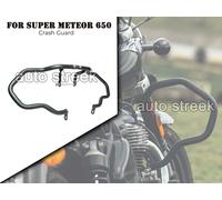 Magneto Colpo Protezione Nero Per Reale Enfield Super Meteor 650