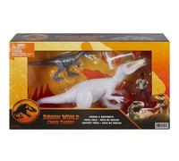 MAGNETOE Jurassic Chaos Theory Darius & Baryonyx & Monolophosaurus Set di Azione