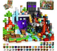 Magnetopia Costruzioni Magnetiche per Bambini 300 Pezzi, Set 2-in-1 Blocchi Magnetici Grandi e Giochi Costruzioni, Giocattoli Montessori Regalo Bambino e Bambina 3 4 5 6 Anni, Calamite Giochi