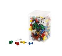 Magnetoplan 111165110 Push Pins Assorted Pack of 200