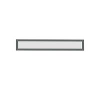 Magnetoplan 1131701 magnetofix cornice magnetica topsign, 5 pezzi, 232 X 52 mm, Grigio