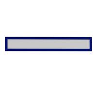 magnetoplan 1131703 Cornice magnetica Blu DIN A4 verticale, DIN A5 orizzontale