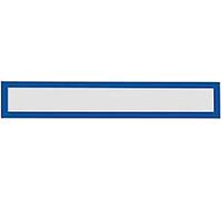Magnetoplan 1131703 magnetofix cornice magnetica topsign, 5 pezzi, 232 X 52 mm, Blu